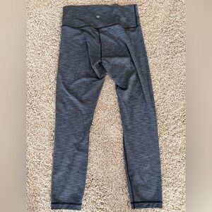 Lululemon heather grey leggings size 8 Leggings